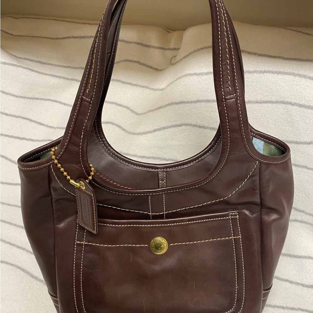 Coach Ergo Leather Legacy Tote